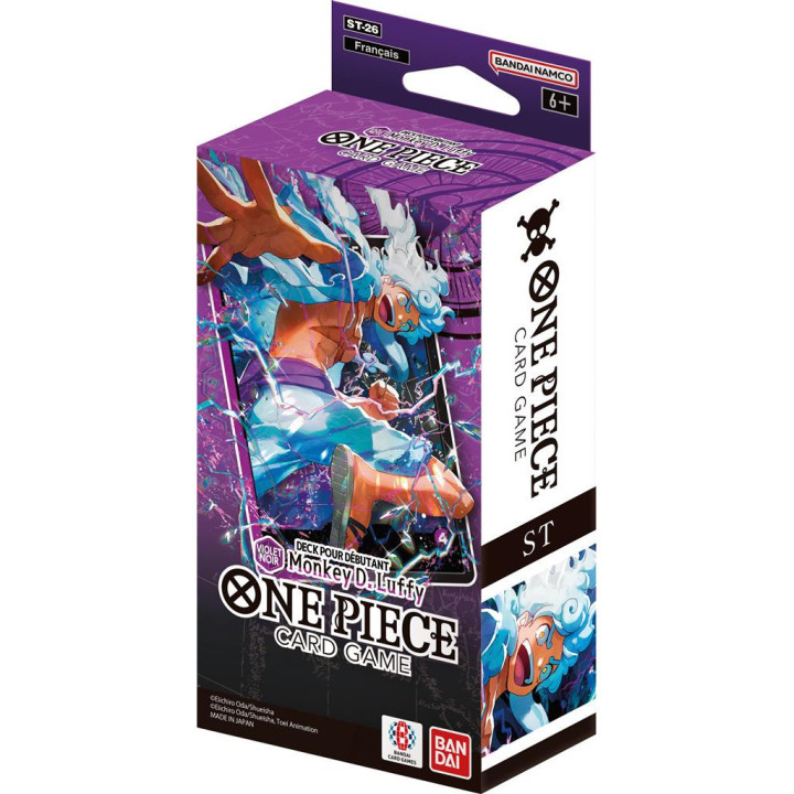 ONE PIECE - One Piece Le Jeu de Cartes : Deck pour Débutant 26 Monkey D. Luffy