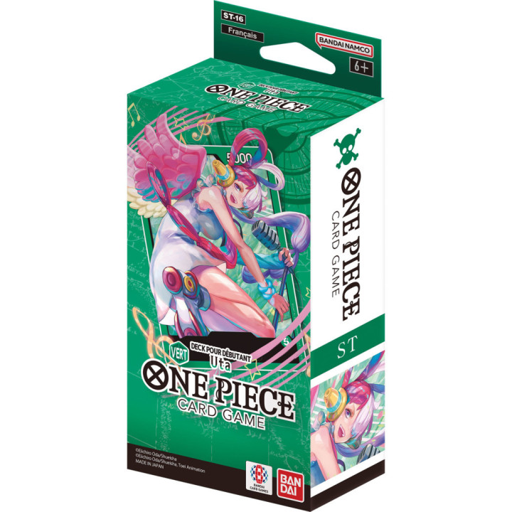 One Piece Das Kartenspiel : Deck für Anfänger 16 - Uta - SAMMELKARTENSPIEL