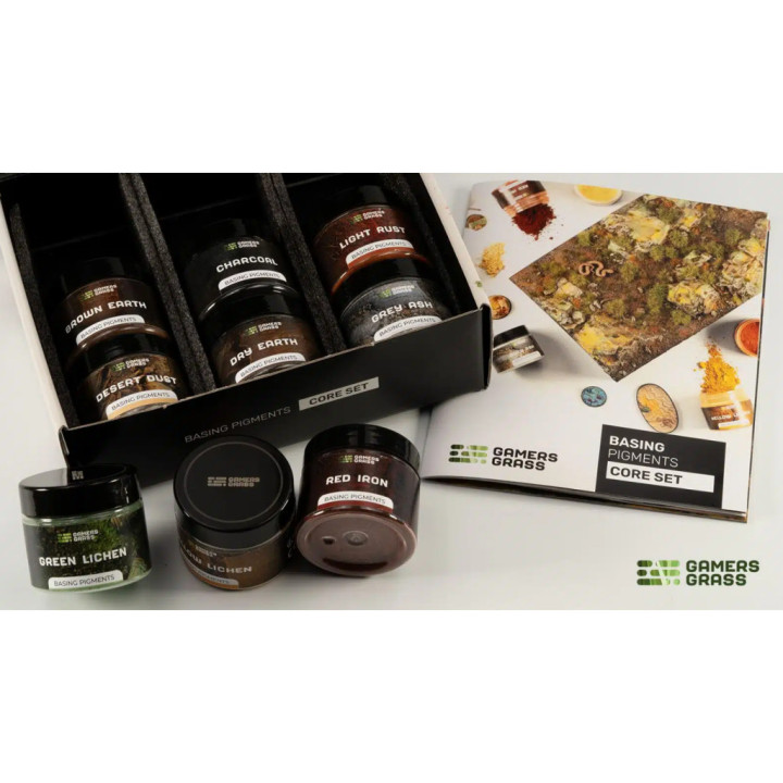 Gamers Grass - Basing Pigments Core Set