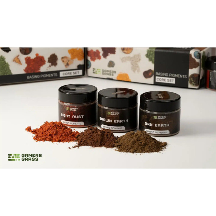 Gamers Grass - Basing Pigments Core Set