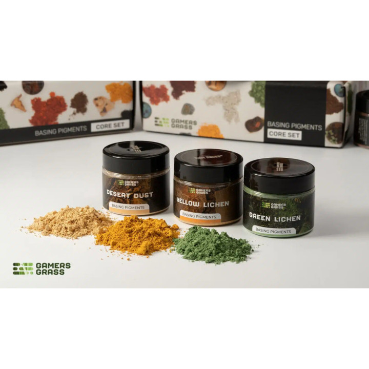 Gamers Grass - Basing Pigments Core Set