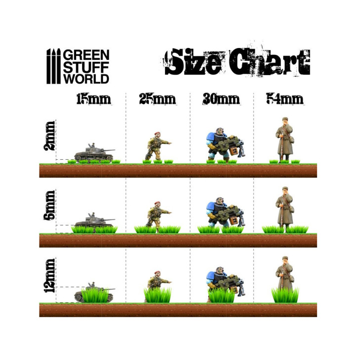 Green Stuff World - Touffes d'Herbe - 2mm - GIOCHI IN MINIATURA