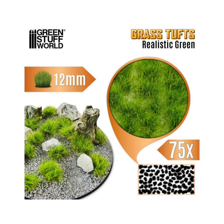 Green Stuff World - Touffes d'Herbe - 12mm _ FIGURENSPIELE
