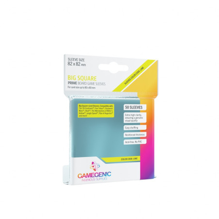Gamegenic - 50 Prime Sleeves - 82x82