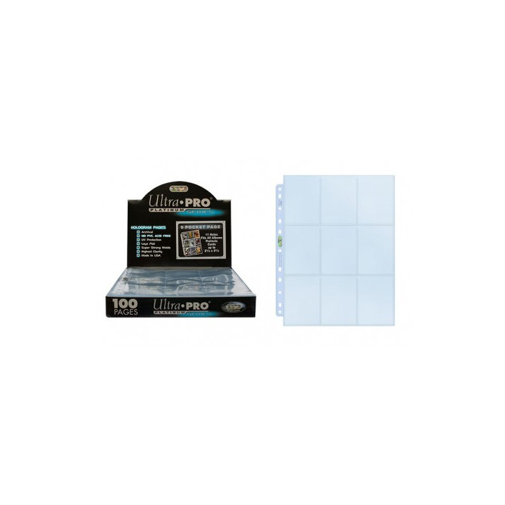 Platinum Series 9 Cases 11 Holes ultra pro - ACCESSORIES