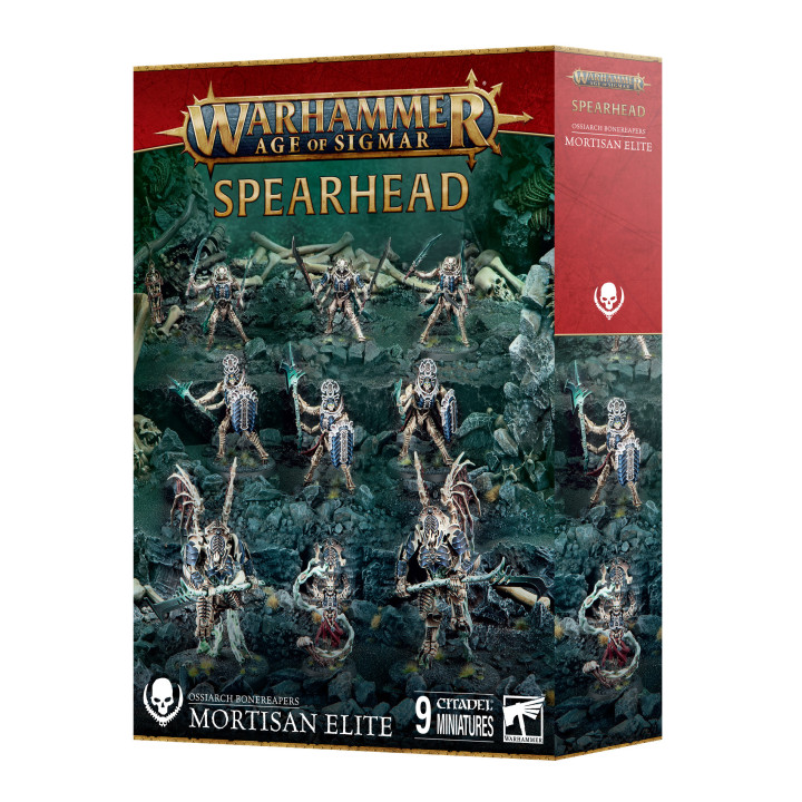 Spearhead: Ossiarchi Mietitori - Élite Mortisan - GRAND ALLIANCE DEATH