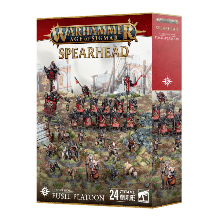 GRAND ALLIANCE ORDER - Fer de Lance: Cités de Sigmar – Peloton Fusilier