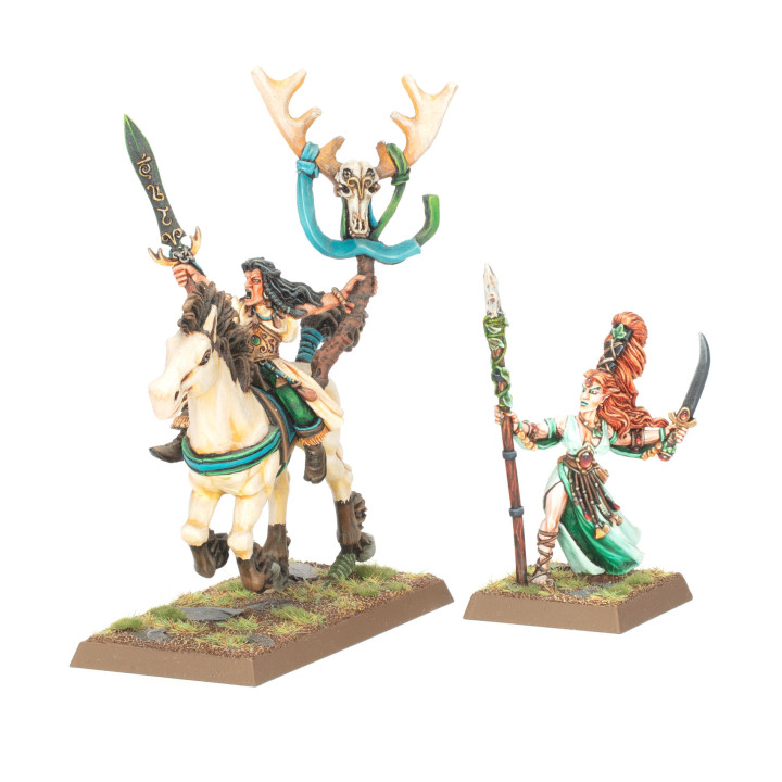Classic Wood Elf Mages - THE OLD WORLD