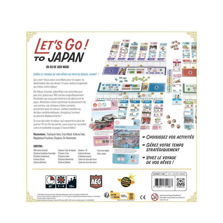 JEUX DE SOCIÉTÉ - Let's Go! To Japan