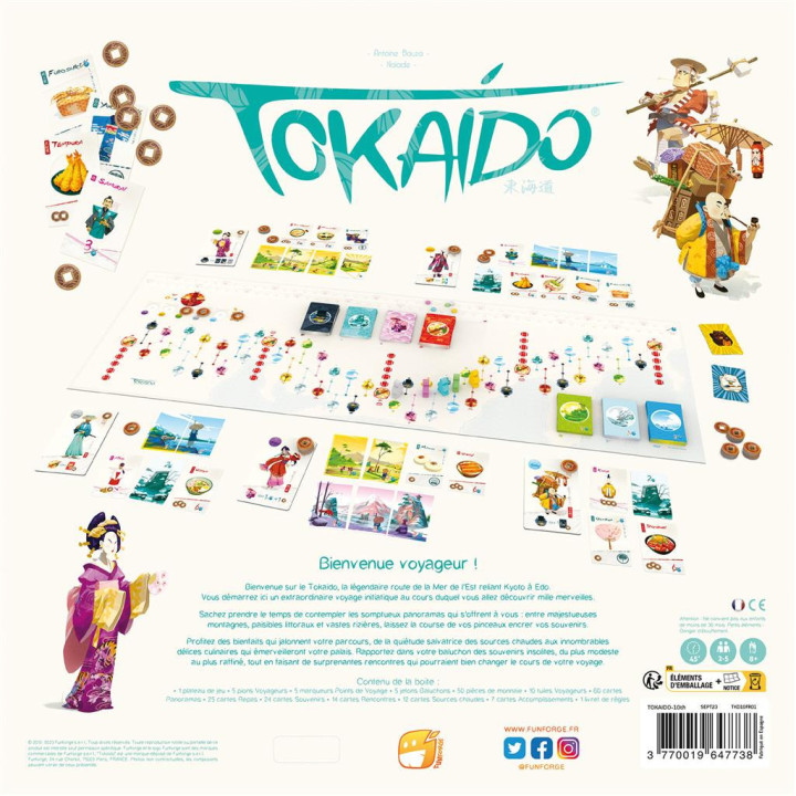 Tokaido : 10ème Anniversaire - GESELLSCHAFTSSPIELE