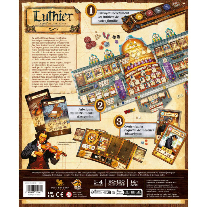 Luthier - Le Génie de l'Instrument - EXPERT GAMES