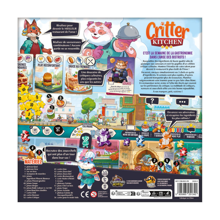 Critter Kitchen - FAMILIENSPIELE