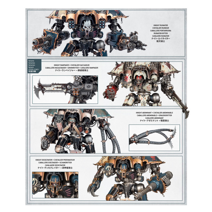 Knight Ruinator - ARMIES OF CHAOS