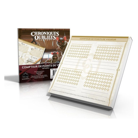 Chroniques Oubliées Fantasy 2e édition - Compteurs de Points de Vigueur