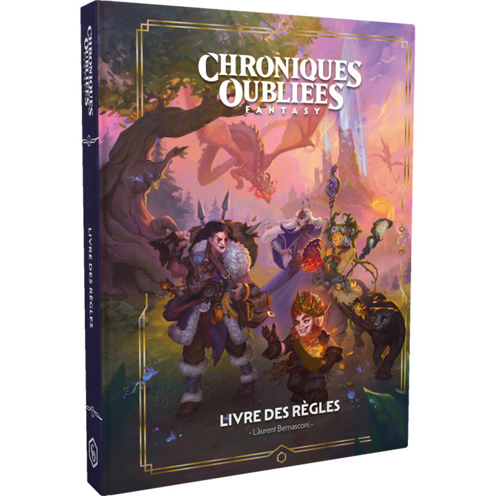 UNIVERS - Chroniques Oubliées Fantasy 2e édition - Livre de Règles (souple)