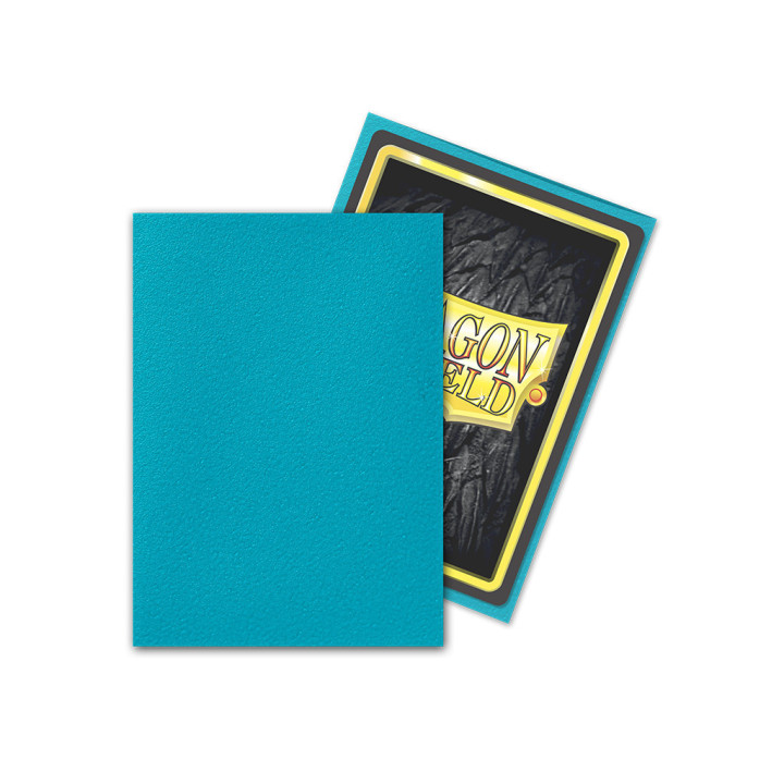 100 Dragon Shield Matte : Turquoise