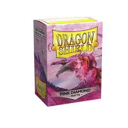 100 Dragon Shield Matte Pink Diamond
