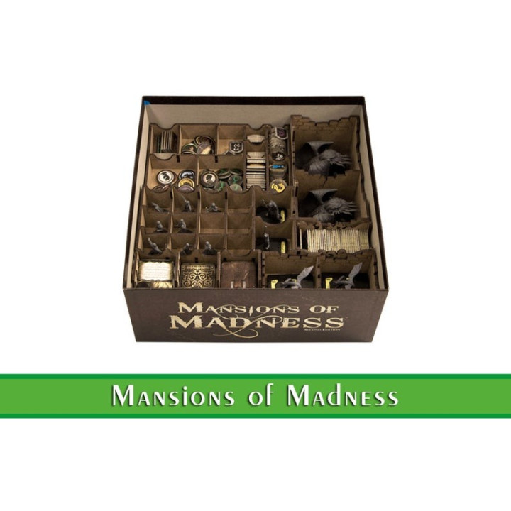 Insert en bois TowerRex - Mansions of Madness - GIOCHI DA TAVOLO
