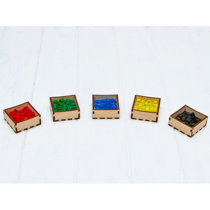 TowerRex Wooden Insert - Terraforming Mars - BOARD GAMES