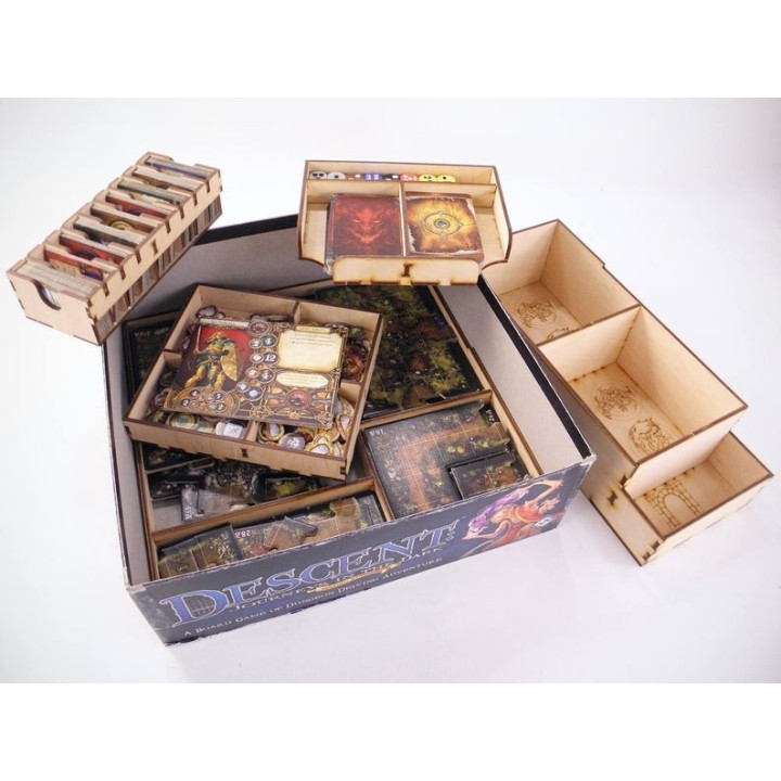 JEUX DE SOCIÉTÉ - Insert en bois TowerRex - Descent