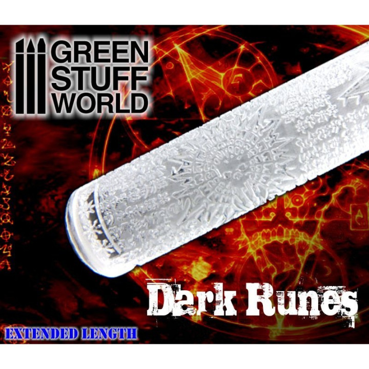 Textured Rolls - Dark Runes - TO SORT