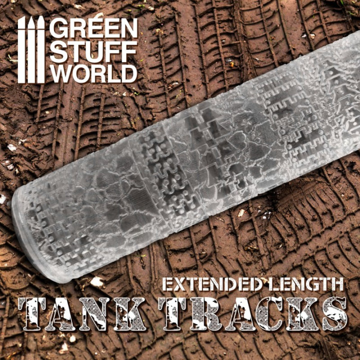Textured rolls - Tank Tracks - ROLLING PINS