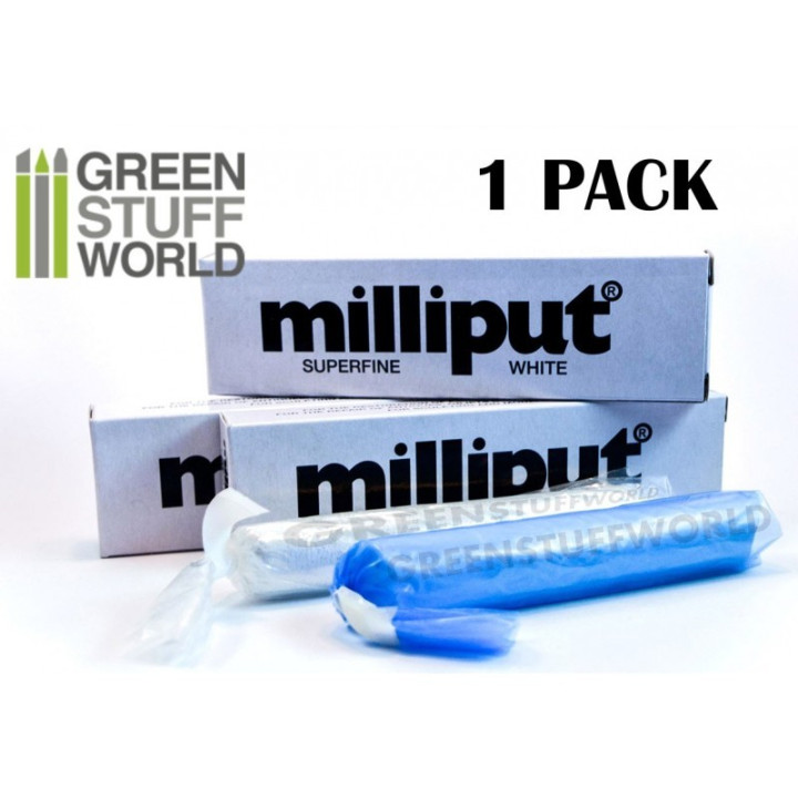 Pâte Milliput - Superfine White - MATERIALIEN