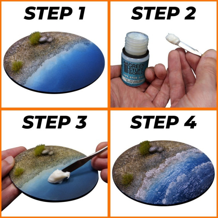 Splash Gel - Effet d'Eau - MATERIALI