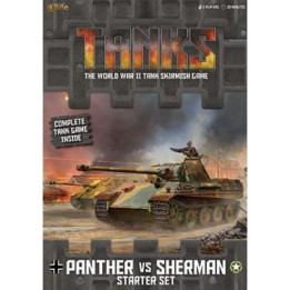 Tanks - Panther vs Sherman - Introductory Box - BOARD GAMES