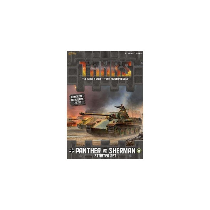 Tanks - Panther vs Sherman - Boite d'Initiation - GESELLSCHAFTSSPIELE