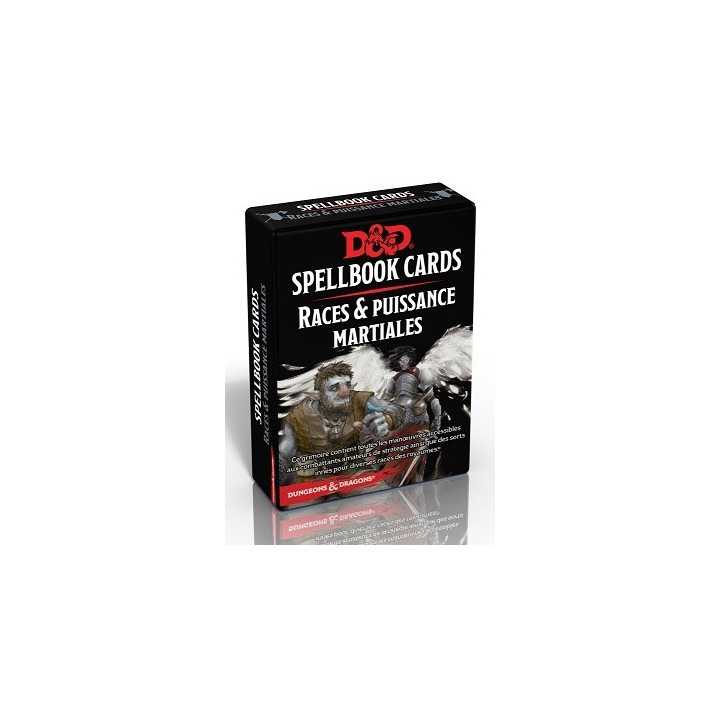 JEUX DE SOCIÉTÉ - Dungeons & Dragons 5e - Spellbook Cards - Puissance Martiale & Races