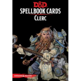 Dungeons - Dragons 5th - Spellbook Cards Clerc - BOARD GAMES