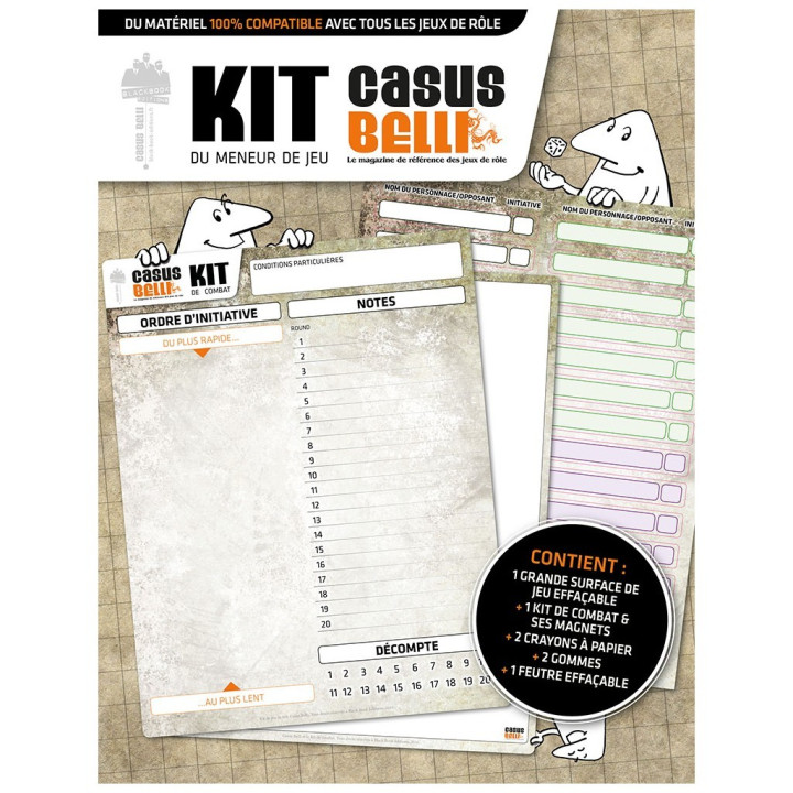 JEUX DE SOCIÉTÉ - Casus Belli - Kit du Meneur de Jeu