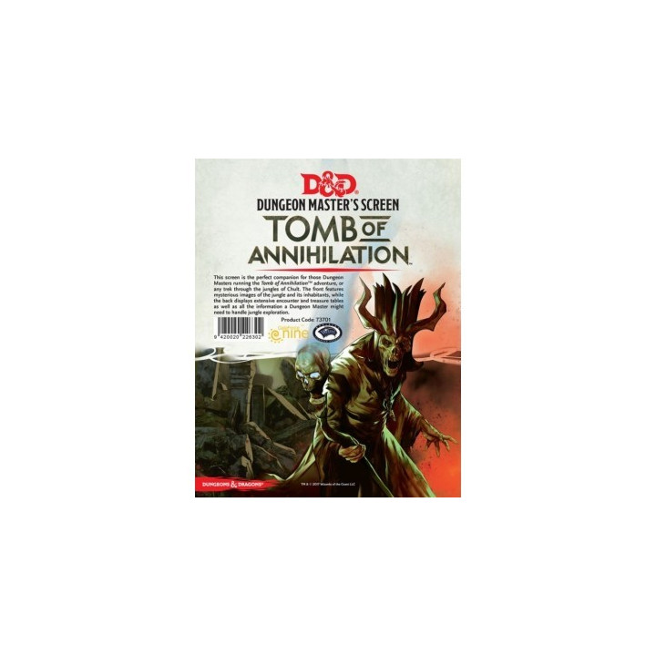 JEUX DE SOCIÉTÉ - Dungeons & Dragons 5e - Tomb of Annihilation - Écran du maitre du donjon