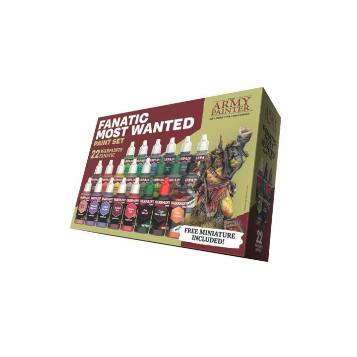 Army Painter - Fanatic Most Wanted Paint Set