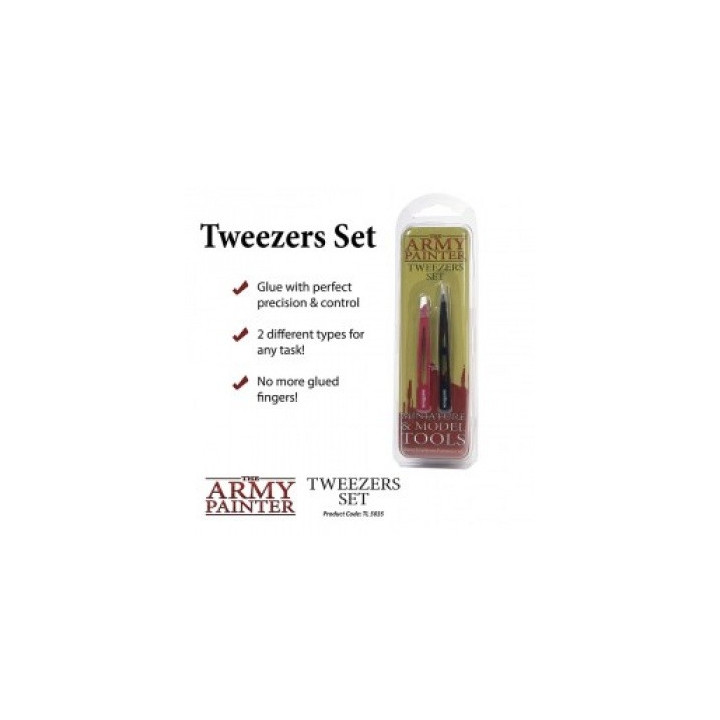 OUTILS DE MODÉLISME + ACCESSOIRES - Tweezers Set - The Army Painter
