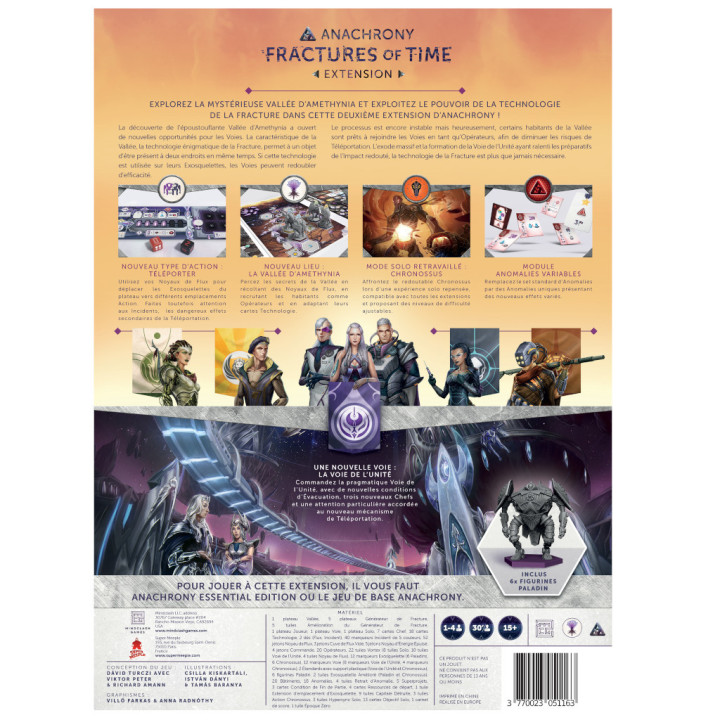 Anachrony : Extension Fractures of Time _ EXPERTENSPIELE