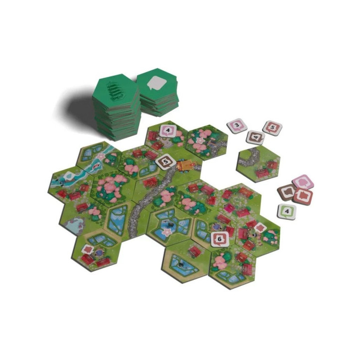 JEUX DE SOCIÉTÉ - Dorfromantik - Sakura
