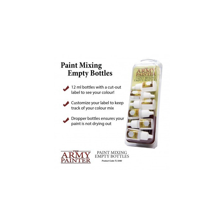 OUTILS - Paint Mixing Empty Bottles - The Army Painter