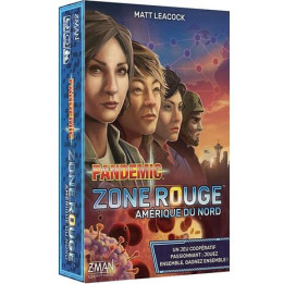 JEUX COOPÉRATIFS - Pandémie - Zone Rouge Amerique du Nord