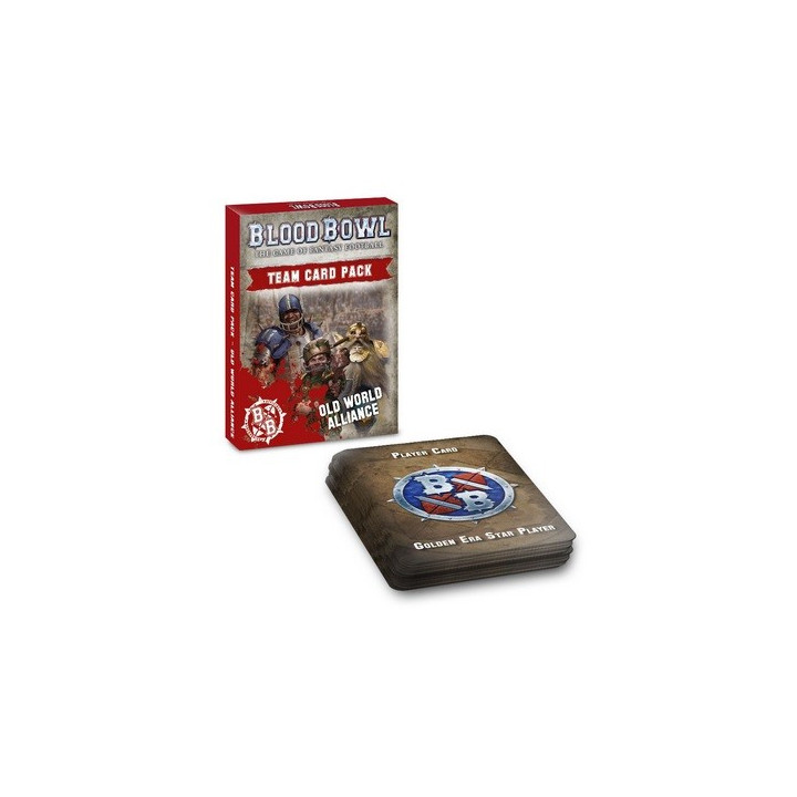 FIGURINES - Blood Bowl - Team Card Pack - Old World Alliance