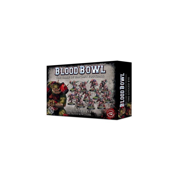 FIGURINES - Blood Bowl - The Gouged Eye - Orc Blood Bowl team