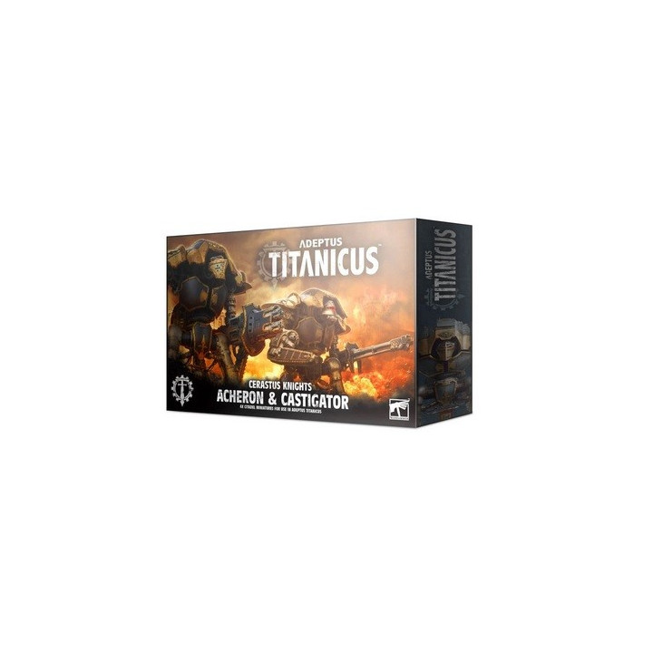 FIGURINES - Adeptus Titanicus - Cerastus Knights Acheron & Castigator