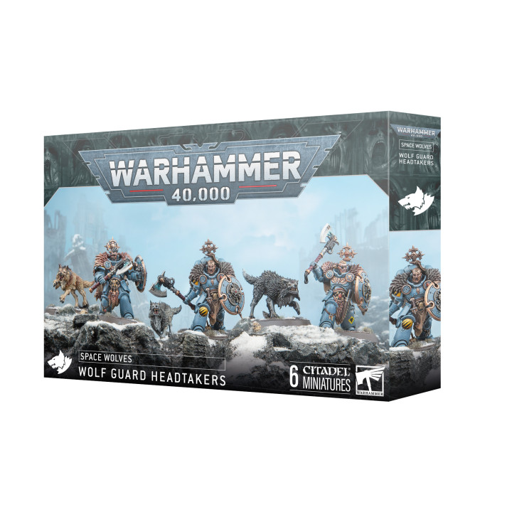 Wolf Guard Headtakers - SPACE MARINES