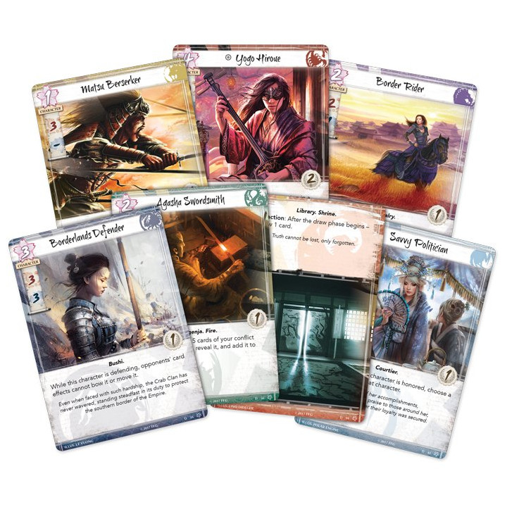 La Légende des Cinq Anneaux - Le jeu de cartes - GIOCHI DA TAVOLO