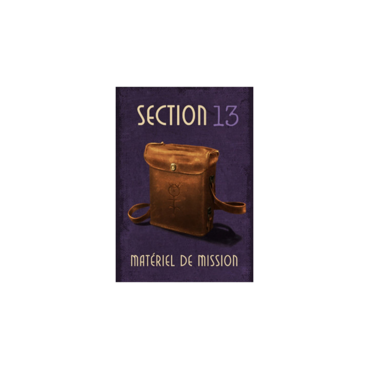 Section 13 - Matériel de Mission