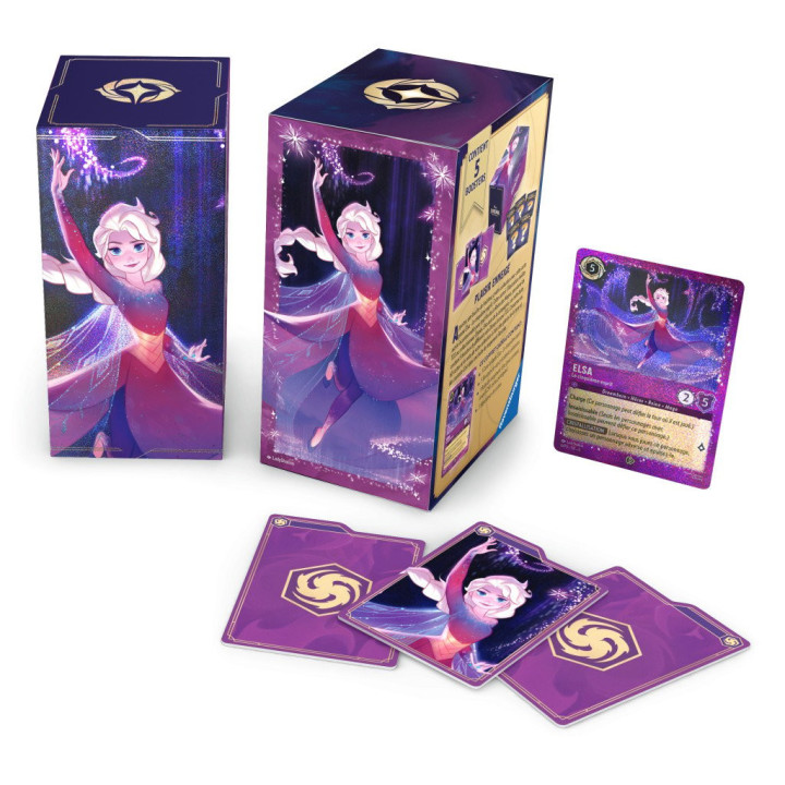 LORCANA – JEU DE CARTES - Lorcana - Coffret Cadeau Elsa