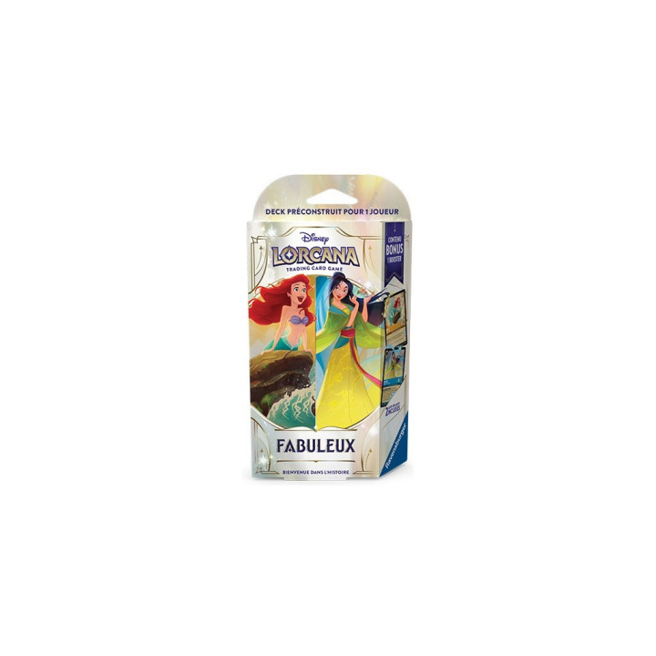 Lorcana - Deck de Démarrage Fabuleux - Ariel et Mulan - ALL PRODUCTS