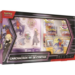 Pokémon Premium Carchacrok Ex-Set von Cynthia _ POKÉMON – KARTENSPIEL