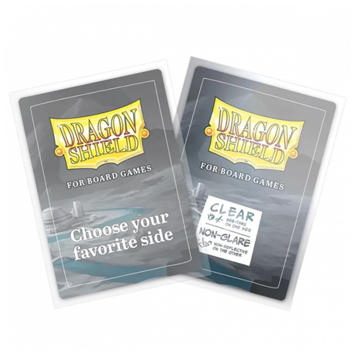 100 Dragon Shield : Common Standard - Clear/Non-Glare - Board Game Sleeves